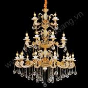 Đèn chùm pha lê nến cao cấp Ø1200mm EC216-069-2074/12+8+4 EC216-069-2074/12+8+4