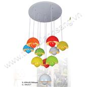 Đèn thả nghệ thuật trang trí Ø8500 DN087-8268/6+3+1 DN087-8268/6+3+1