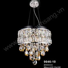 Đèn thả pha lê LED cao cấp Ø400mm RS216-107-9046/10 RS216-107-9046/10