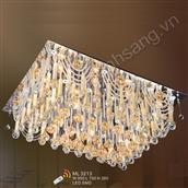 Đèn mâm áp trần LED chữ nhật 750x950 AN 3213 AN 3213
