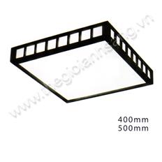 Đèn mâm áp trần gỗ LED Ø400-Ø500mm TK217-AT15346-ĐEN  TK217-AT15346-ĐEN