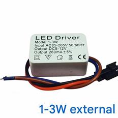 Bộ Nguồn Đèn LED 1-3W 12V AL-AD12V-3W AL-AD12V-3W
