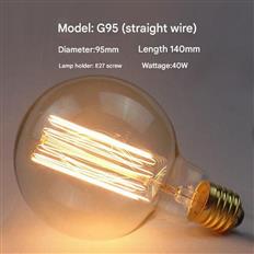 Bóng Đèn Dây Tóc G95 40W AL-E02-G95-40W AL-E02-G95-40W