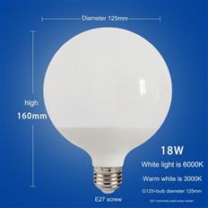 Bóng LED G125 18W AL-G125-18W AL-G125-18W