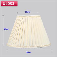 Chao Đèn Bàn Vải Xếp Ly Ø360mm UL033-36 UL033-36