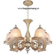 Đèn chùm giả cổ Ø600 DR217-C8205/5  DR217-C8205/5