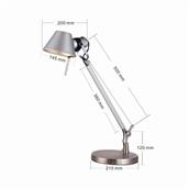 Đèn Bàn Làm Việc H700mm AL-T8082 AL-T8082