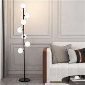 Đèn Cây Trang Trí Kiểu Bắc Âu H1750mm AL-6142T-BK AL-6142T-BK