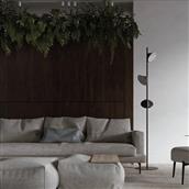 Đèn Cây Trang Trí Kiểu Bắc Âu H1840mm AL-ML1936 AL-ML1936