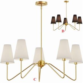 Đèn Chùm Chao Vải Ø750mm AL-QL1041C AL-QL1041C