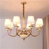 Đèn Chùm Đồng Chao Vải Ø1000mm AL-SA069-8 AL-SA069-8