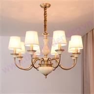 Đèn Chùm Đồng Chao Vải Ø1000mm AL-SA069-8 AL-SA069-8