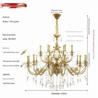 Đèn Chùm Đồng Ø1200mm AL-PD151-18 AL-PD151-18