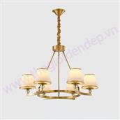 Đèn Chùm Đồng Chao Vải Ø720mm BH-MD8532-6 BH-MD8532-6