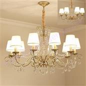 Đèn Chùm Pha Lê Chao Vải AL-LP03-10 AL-LP03-10