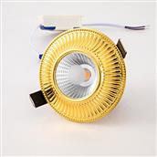 Đèn Downlight Ba Màu Mạ Vàng 24K Ø75mm AL-MD4530A-7W AL-MD4530A-7W