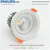Đèn Downlight LED 6W Philips OEM PL25023 6W D75 PL25023 6W D75