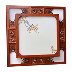 Đèn Ốp Trần Gỗ Vuông 550x550mm YN-1282-550 YN-1282-550