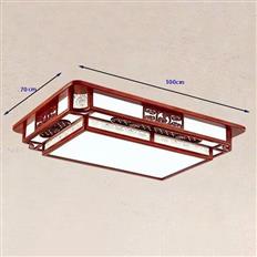 Đèn Ốp Trần Gỗ Chữ Nhật 1100x700mm TH-PA1920 TH-PA1920