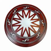 Đèn Ốp Trần Gỗ Tròn Ø550mm YN-683 YN-683