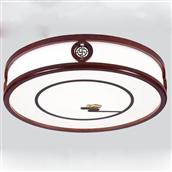 Đèn Ốp Trần Gỗ Tròn Ø550mm YN-7026 YN-7026