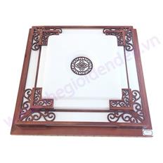 Đèn Ốp Trần Gỗ Vuông 550x500mm YN-9657 YN-9657