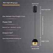 Đèn Thả Trang Trí Đầu Giường Ø100mm AL-GY712 AL-GY712