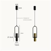 Đèn Thả LED Trang Trí Ø120mm AL-D1841B AL-D1841B