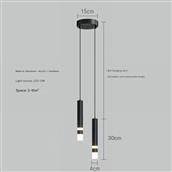 Đen Thả LED Trang Trí AL-HG1083-2 AL-HG1083-2