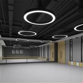 Đèn Thả Văn Phòng Ø1000mm AL-XD028B-100 AL-XD028B-100