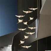 Đèn Thả Thông Tầng H3000mm AL-PD9270-12 AL-PD9270-12