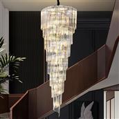 Đèn Thông Tầng Pha Lê Ø600mm AL-PD8018-60 AL-PD8018-60