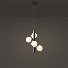 Đèn Thả Thủy Tinh Kiểu Bắc Âu H1500mm AL-PD5449B-4 AL-PD5449B-4