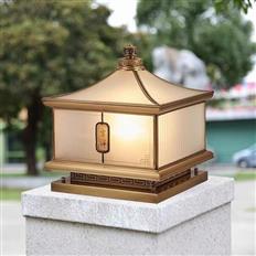 Đèn Trụ Đồng Sân Vườn 250 x 250mm AL-DM0235-25 AL-DM0235-25