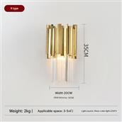 Đèn Tường Pha Lê Kiểu Băc Âu H350mm AL-W3688S AL-W3688S