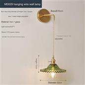 Đèn Tường Thuỷ Tinh Kiểu Bắc Âu Ø220mm AL-MD0214 AL-MD0214