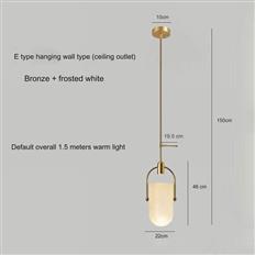 Đèn Thả Thủy Tinh Kiểu Bắc Âu H1500mm AL-W8759C AL-W8759C